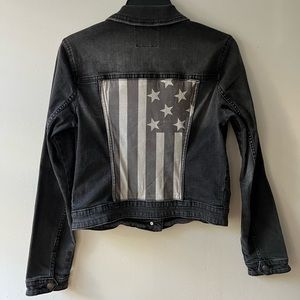 Rock & republic USA flag Denim Jacket